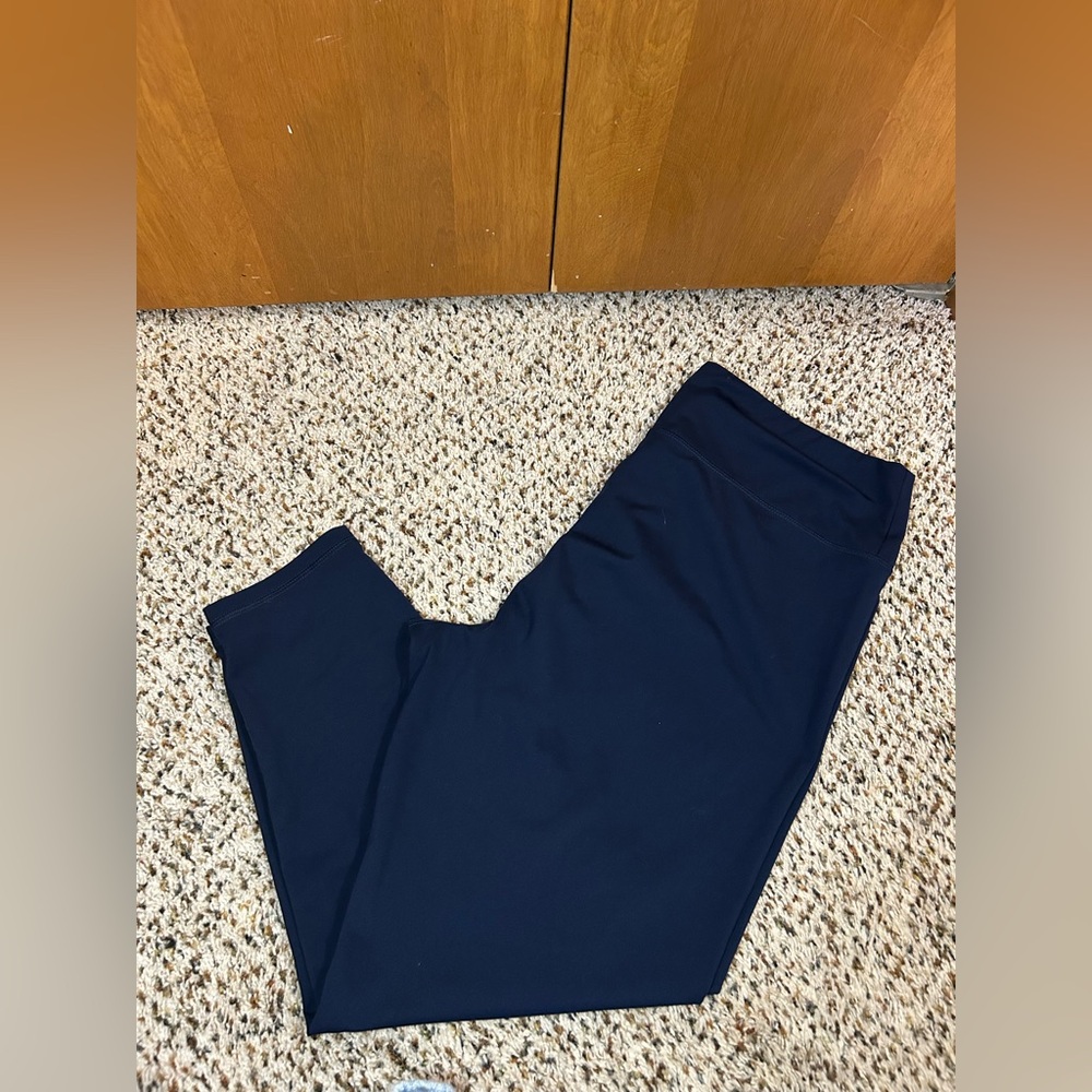 American Eagle Outfitters Dark Blue Leggings - Picture 2 of 3